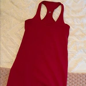 Lululemon pink tank - fits like a small